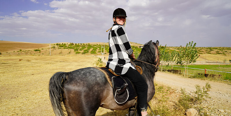 Iran Horse Riding Tour in Turkmen Sahra